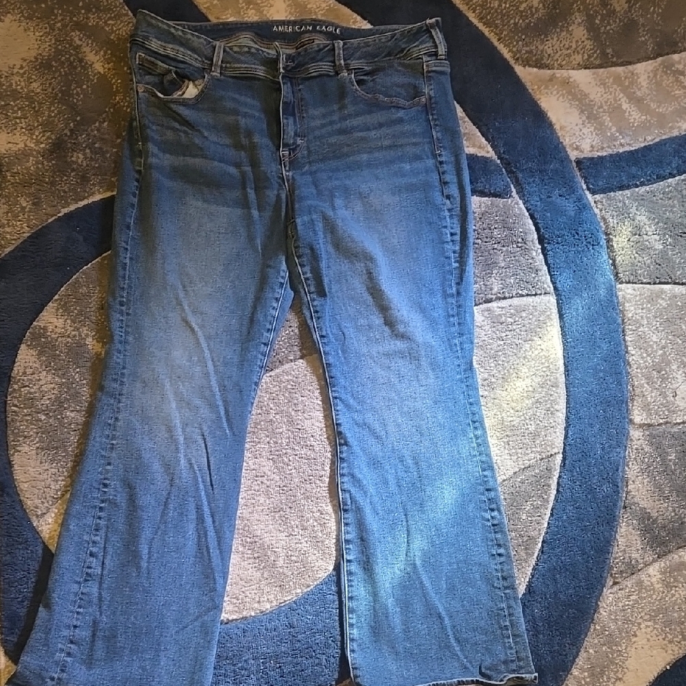 American Eagle Outfitters Women's Blue Jeans